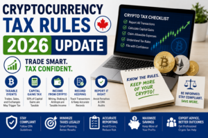 Cryptocurrency Tax Rules in Canada for 2026