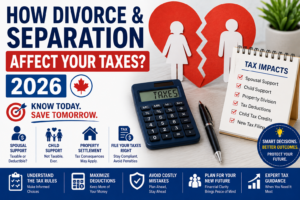 How Divorce & Separation Affect Your Taxes