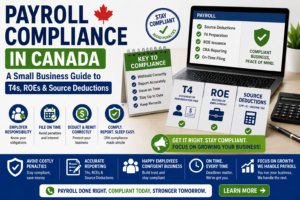 Payroll Compliance in Canada: A Small Business Guide to T4s, ROEs & Source Deductions (2026